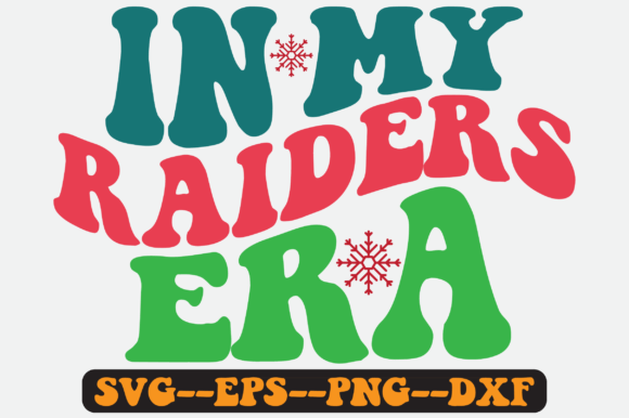 In My Raiders Era Retro Svg Design