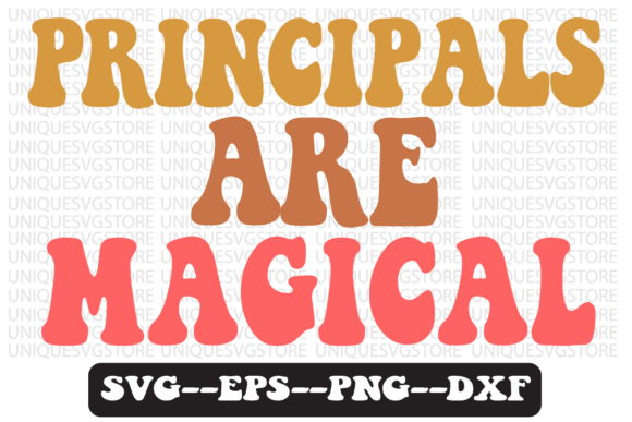 Principals Are Magical Retro Svg Design: A Graphics & Crafts Review