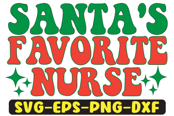 Santa s Favorite Nurse Png Sublimation Review