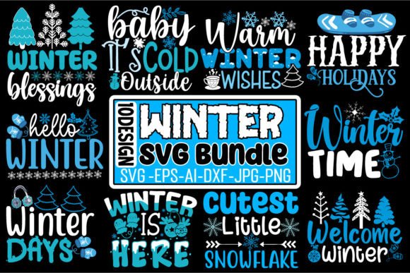 Winter SVG Bundle: Premium Graphics for Crafts